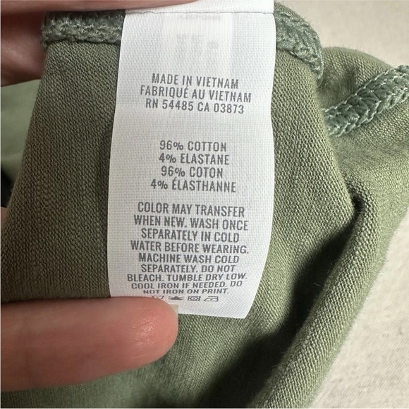 Aerie Tank Asymmetric Midi Dress Green Fit & Flare Cotton Blend Size XS 2024 - Picture 9 of 13